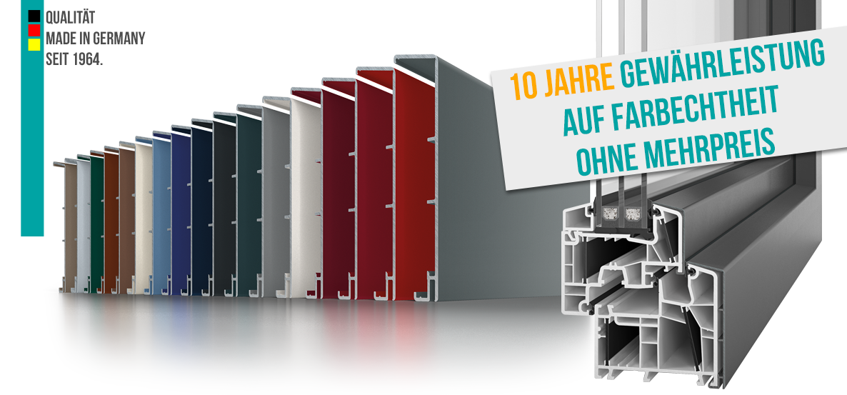 Aluminium-Haust&uuml;ren in Holzoptik